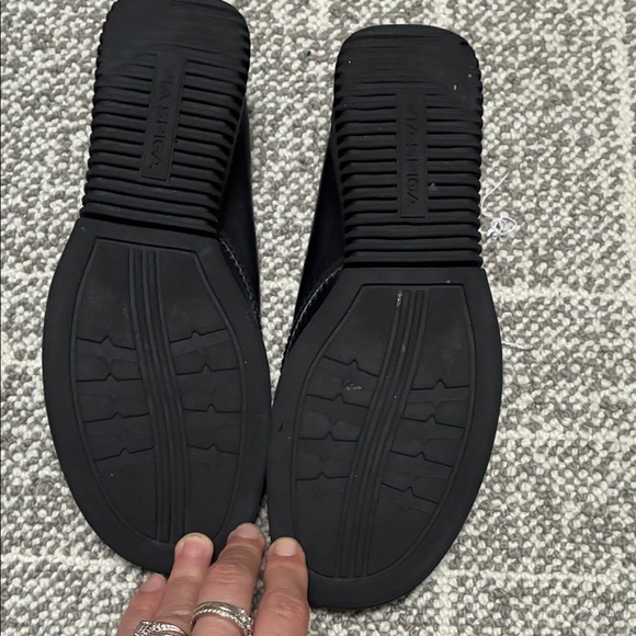 Via Spiga Black Leather Women's Mules - Picture 7 of 8